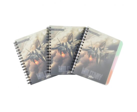 Блокнот Yes А5 Military 144 листа пластиковая обложка (681953), изображение 2