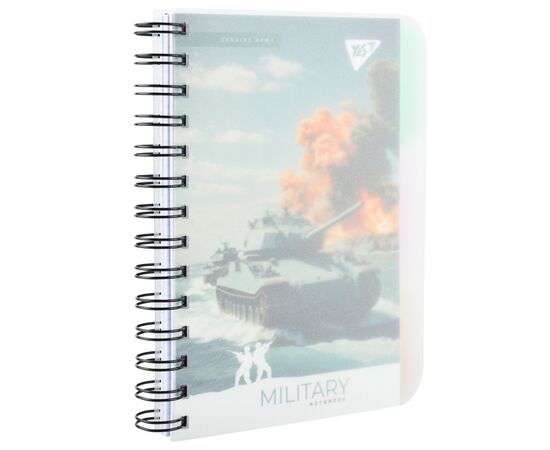 Блокнот Yes В6 Military 144 листа пластиковая обложка (681981), изображение 3 Блокнот Yes В6 Military 144 листа пластиковая обложка (681981), изображение 3