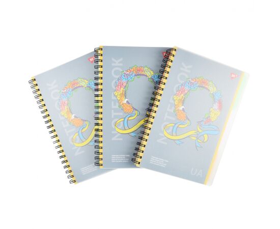Блокнот Yes А4 Notebook UA 144 аркуша пластикова обкладинка (681943), зображення 2 Блокнот Yes А4 Notebook UA 144 аркуша пластикова обкладинка (681943), зображення 2