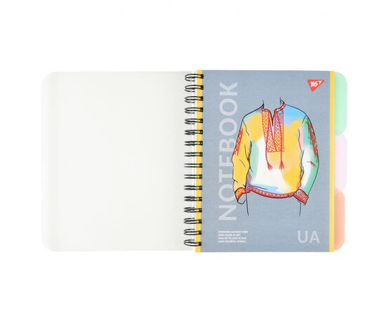 Блокнот Yes А5 Notebook UA 144 листа пластиковая обложка (681951)