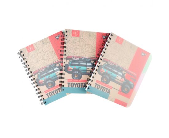 Блокнот Yes А5 Off road vehicle 144 аркуша пластикова обкладинка (681957), зображення 2