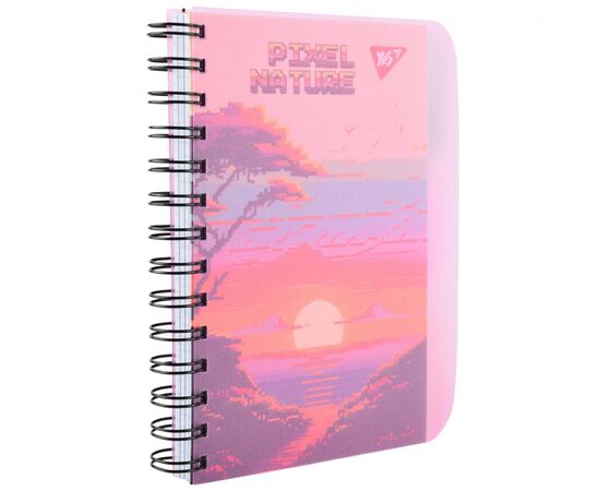 Блокнот Yes В6 Pixel nature 144 листа пластиковая обложка (681988), изображение 3 Блокнот Yes В6 Pixel nature 144 листа пластиковая обложка (681988), изображение 3