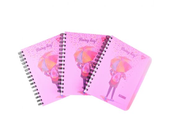 Блокнот Yes А5 Rainy day 144 листа пластиковая обложка (681968), изображение 2