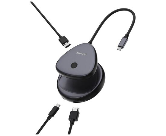 Адаптер Share My Screen 4K USB-C with WDA-02 Verbatim (32147), изображение 3 Адаптер Share My Screen 4K USB-C with WDA-02 Verbatim (32147), изображение 3