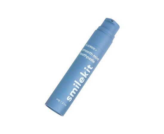 Зубна паста SmileKit Fluoride+ З фторидом та смаком свіжої м'яти 60 г (5.1040), зображення 2 Зубна паста SmileKit Fluoride+ З фторидом та смаком свіжої м'яти 60 г (5.1040), зображення 2