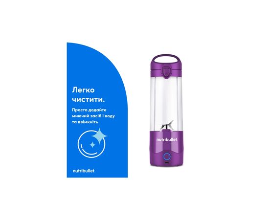 Блендер NUTRIBULLET NBP003PU, зображення 6 Блендер NUTRIBULLET NBP003PU, зображення 6