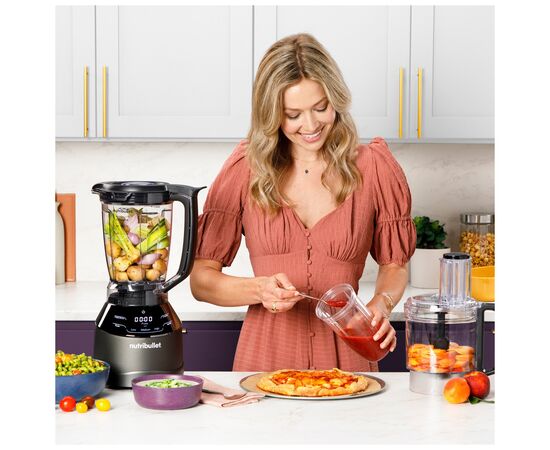 Блендер NUTRIBULLET NBF580B Triple Prep System, зображення 7 Блендер NUTRIBULLET NBF580B Triple Prep System, зображення 7
