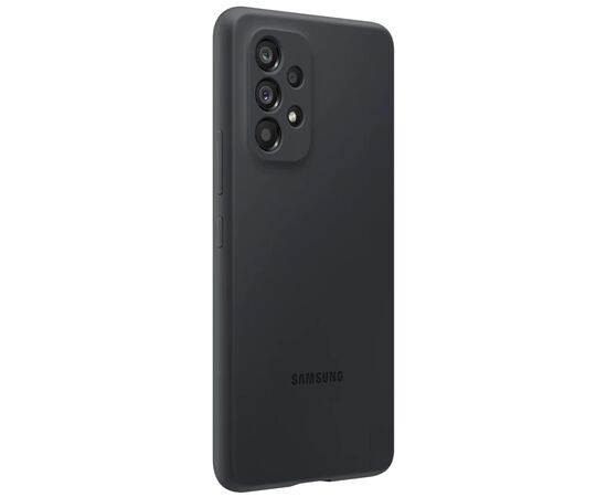 Чехол для мобильного телефона Samsung Silicone Cover Samsung Galaxy A53 EF-PA536TBEGRU Black (EF-PA536TBEGRU), изображение 3 Чехол для мобильного телефона Samsung Silicone Cover Samsung Galaxy A53 EF-PA536TBEGRU Black (EF-PA536TBEGRU), изображение 3