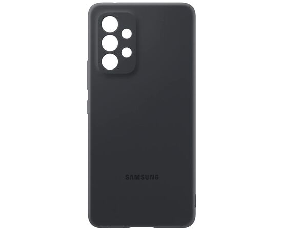 Чехол для мобильного телефона Samsung Silicone Cover Samsung Galaxy A53 EF-PA536TBEGRU Black (EF-PA536TBEGRU), изображение 4 Чехол для мобильного телефона Samsung Silicone Cover Samsung Galaxy A53 EF-PA536TBEGRU Black (EF-PA536TBEGRU), изображение 4