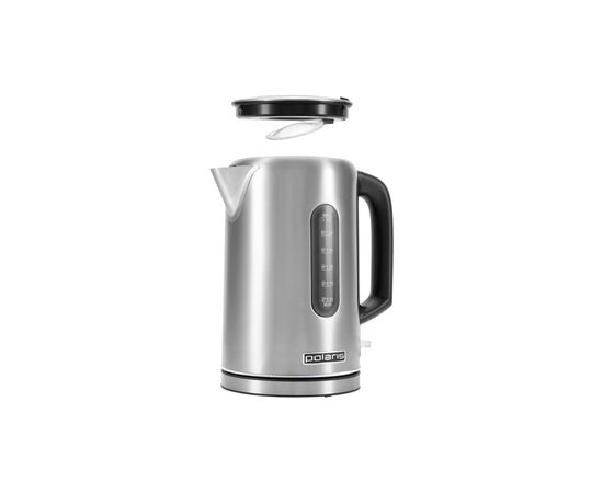 Электрочайник Polaris PWK 17101CA Water Way Pro Сталевий, изображение 3 Электрочайник Polaris PWK 17101CA Water Way Pro Сталевий, изображение 3