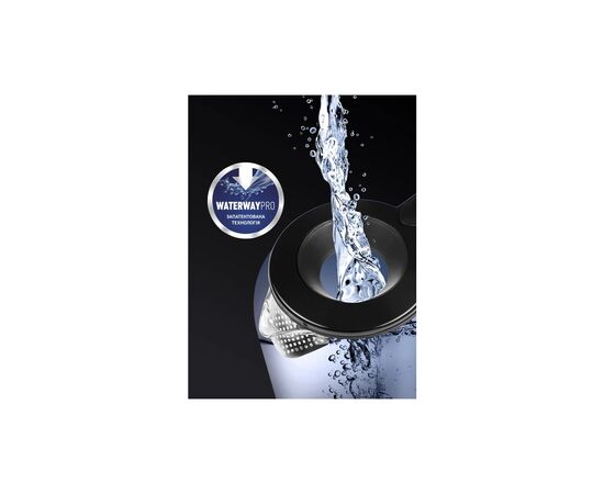Электрочайник Polaris PWK 17103CGL Water Way Pro Чорний, изображение 6 Электрочайник Polaris PWK 17103CGL Water Way Pro Чорний, изображение 6