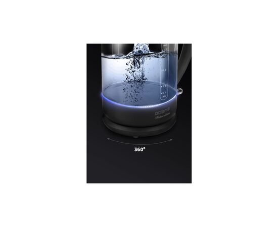 Электрочайник Polaris PWK 17103CGL Water Way Pro Чорний, изображение 8 Электрочайник Polaris PWK 17103CGL Water Way Pro Чорний, изображение 8