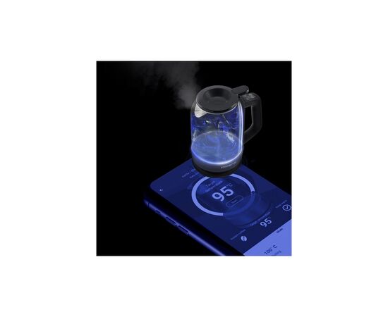 Электрочайник Polaris PWK 17107CGLD WIFI IQ Home Чорний, изображение 8 Электрочайник Polaris PWK 17107CGLD WIFI IQ Home Чорний, изображение 8
