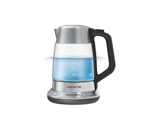 Электрочайник Polaris PWK 17115CGLD WIFI IQ Home Матовий, изображение 2 Электрочайник Polaris PWK 17115CGLD WIFI IQ Home Матовий, изображение 2
