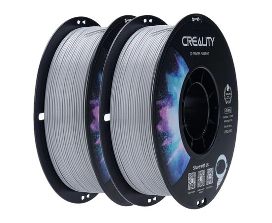 Пластик для 3D-принтера Creality PETG 1.75мм, gray, 2x1кг (3301030083)