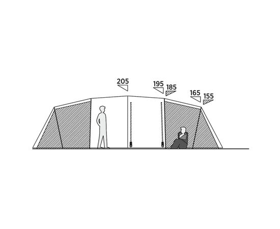 Палатка Easy Camp Leka Twin 8 (120493) (931555), изображение 7 Палатка Easy Camp Leka Twin 8 (120493) (931555), изображение 7