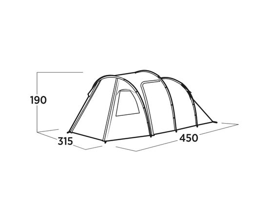 Палатка Easy Camp Hidra 5 (120491) (931553), изображение 6 Палатка Easy Camp Hidra 5 (120491) (931553), изображение 6