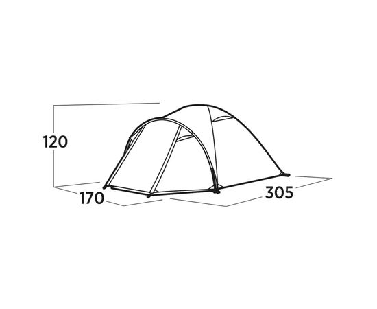 Палатка Easy Camp Setesdal 3 (120477) (931548), изображение 5 Палатка Easy Camp Setesdal 3 (120477) (931548), изображение 5