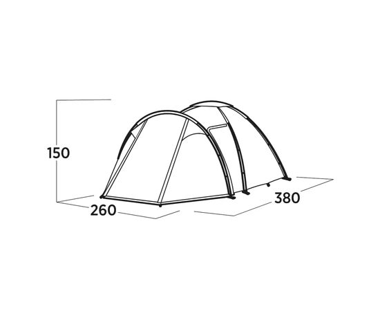 Палатка Easy Camp Lomsdal 4 (120480) (931551), изображение 6 Палатка Easy Camp Lomsdal 4 (120480) (931551), изображение 6