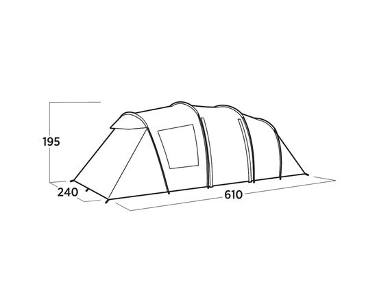 Палатка Easy Camp Leka Twin 6 (120492) (931554), изображение 6 Палатка Easy Camp Leka Twin 6 (120492) (931554), изображение 6