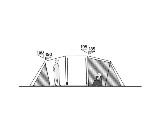 Палатка Easy Camp Leka Twin 6 (120492) (931554), изображение 8 Палатка Easy Camp Leka Twin 6 (120492) (931554), изображение 8