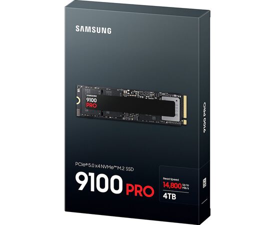 Накопитель SSD M.2 2280 4TB 9100 PRO Samsung (MZ-VAP4T0BW), изображение 5 Накопитель SSD M.2 2280 4TB 9100 PRO Samsung (MZ-VAP4T0BW), изображение 5