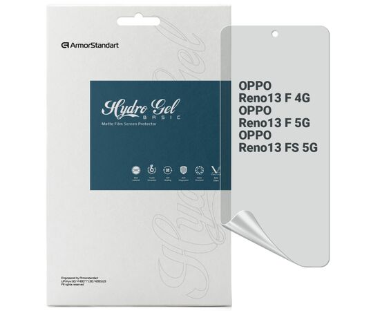 Плівка захисна Armorstandart Matte OPPO Reno13 F 4G / Reno13 F 5G / Reno13 FS 5G (ARM82918)