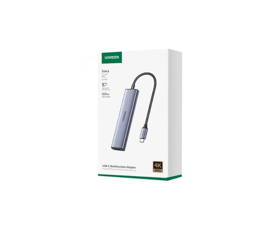 Порт-реплікатор Ugreen CM478 USB Type-C HDMI, USB/3.0, Type-C for charging PD/100W (15495), зображення 3 Порт-реплікатор Ugreen CM478 USB Type-C HDMI, USB/3.0, Type-C for charging PD/100W (15495), зображення 3