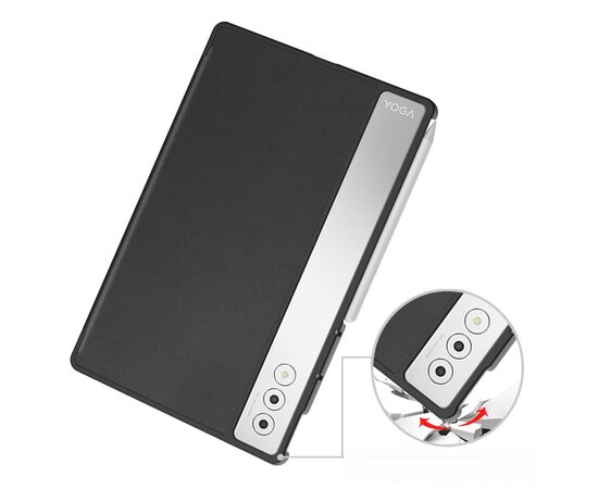 Чехол для планшета BeCover Smart Case Lenovo Yoga Tab Plus 12.7" Black (713429), изображение 4 Чехол для планшета BeCover Smart Case Lenovo Yoga Tab Plus 12.7" Black (713429), изображение 4
