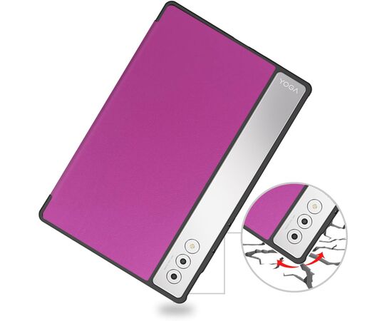 Чехол для планшета BeCover Smart Case Lenovo Yoga Tab Plus 12.7" Purple (713431), изображение 4 Чехол для планшета BeCover Smart Case Lenovo Yoga Tab Plus 12.7" Purple (713431), изображение 4