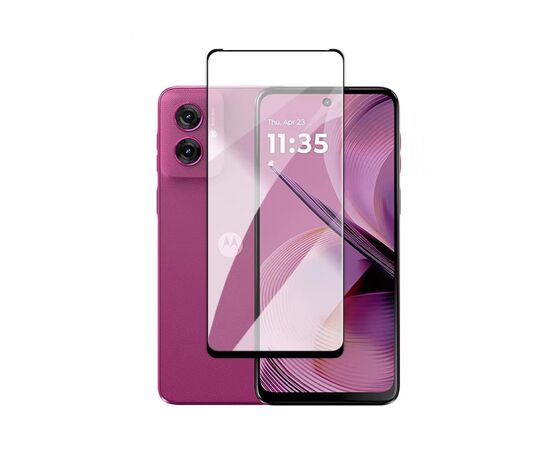 Стекло защитное BeCover Motorola Moto G05 Black (713413), изображение 2