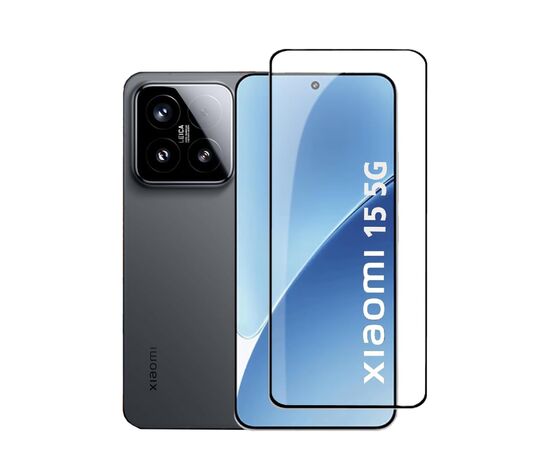 Стекло защитное BeCover Xiaomi 15 5G Black (713419), изображение 2 Стекло защитное BeCover Xiaomi 15 5G Black (713419), изображение 2