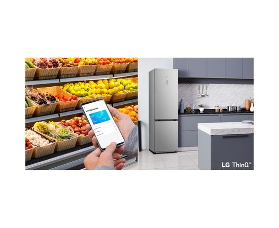 Холодильник LG GW-B509FNUW, зображення 3 Холодильник LG GW-B509FNUW, зображення 3