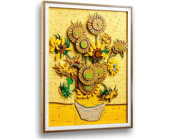 Конструктор LEGO ART Vincent van Gogh - Подсолнухи (31215), изображение 3 Конструктор LEGO ART Vincent van Gogh - Подсолнухи (31215), изображение 3
