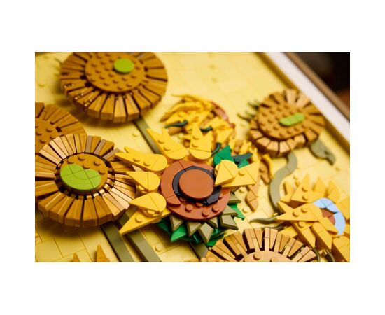Конструктор LEGO ART Vincent van Gogh - Подсолнухи (31215), изображение 7 Конструктор LEGO ART Vincent van Gogh - Подсолнухи (31215), изображение 7