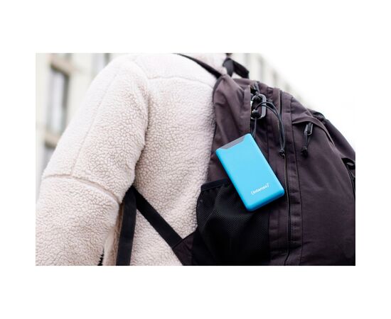 Батарея универсальная Intenso F10000 10000mAh QC/3.0 blue (7332035), изображение 7 Батарея универсальная Intenso F10000 10000mAh QC/3.0 blue (7332035), изображение 7