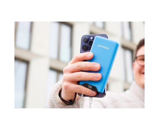 Батарея универсальная Intenso F10000 10000mAh QC/3.0 blue (7332035), изображение 8 Батарея универсальная Intenso F10000 10000mAh QC/3.0 blue (7332035), изображение 8