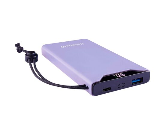 Батарея универсальная Intenso F10000 10000mAh QC3.0 purple (7332033), изображение 3 Батарея универсальная Intenso F10000 10000mAh QC3.0 purple (7332033), изображение 3