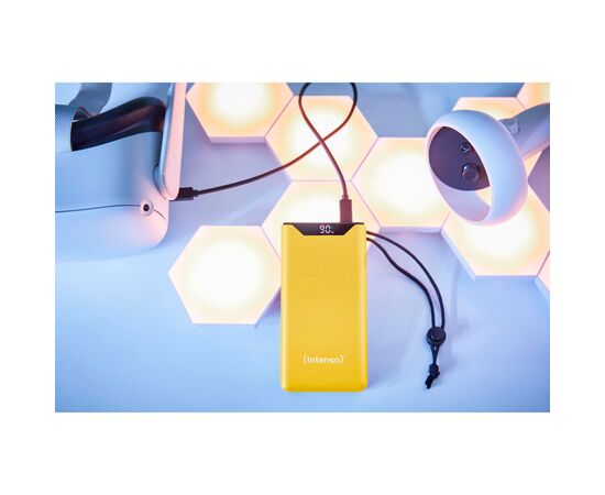 Батарея универсальная Intenso F10000 10000mAh QC/3.0 yellow (7332039), изображение 10 Батарея универсальная Intenso F10000 10000mAh QC/3.0 yellow (7332039), изображение 10