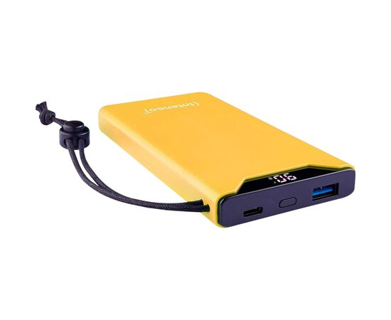 Батарея универсальная Intenso F10000 10000mAh QC/3.0 yellow (7332039), изображение 3 Батарея универсальная Intenso F10000 10000mAh QC/3.0 yellow (7332039), изображение 3