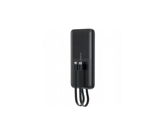 Батарея універсальна Choetech 10000mAh 22,5W, MicroUSB, USB-A, USB-C, build-in USB-C/Lightning cable (B654-BK)