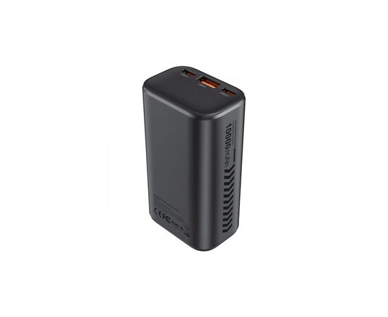 Батарея универсальная Choetech 10000mAh 30W, PD, USB-C, USB-A, Color Display Clock, functionsAlarm,Stopwatch,Timer (B701-CCGY), изображение 3 Батарея универсальная Choetech 10000mAh 30W, PD, USB-C, USB-A, Color Display Clock, functionsAlarm,Stopwatch,Timer (B701-CCGY), изображение 3