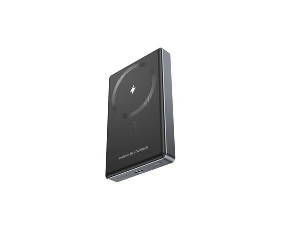 Батарея универсальная Choetech Magnetic Wireless 10000mAh 20W, PD, Qi-15W, USB-C In/Out, Ultra-thin, Black (B739-CCBK) Батарея универсальная Choetech Magnetic Wireless 10000mAh 20W, PD, Qi-15W, USB-C In/Out, Ultra-thin, Black (B739-CCBK)