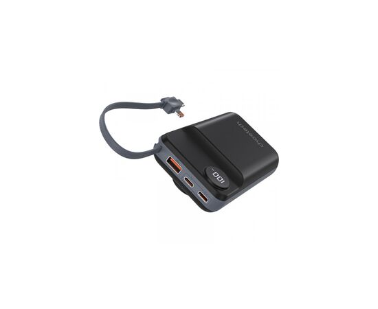 Батарея универсальная Choetech Magnetic Wireless 20000mAh 22.5W, PD, QC/3.0, Apple Watch charger, Black (B696-BK), изображение 2 Батарея универсальная Choetech Magnetic Wireless 20000mAh 22.5W, PD, QC/3.0, Apple Watch charger, Black (B696-BK), изображение 2