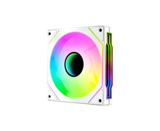 Кулер для корпуса AeroCool Phantom M-3 12 PWM ARGB White (ACF3-MR11217.21), изображение 2 Кулер для корпуса AeroCool Phantom M-3 12 PWM ARGB White (ACF3-MR11217.21), изображение 2