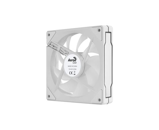Кулер для корпуса AeroCool Phantom M-3 Reverse 12 PWM ARGB White (ACF3-MR11227.21), изображение 5 Кулер для корпуса AeroCool Phantom M-3 Reverse 12 PWM ARGB White (ACF3-MR11227.21), изображение 5
