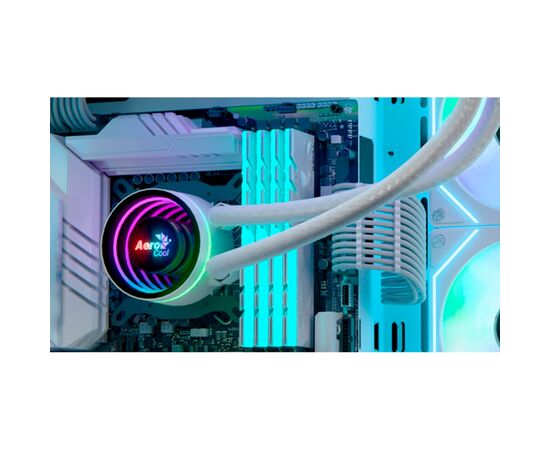 Система жидкостного охлаждения AeroCool Oasis L240 White (ACLA-OA24117.21), изображение 12 Система жидкостного охлаждения AeroCool Oasis L240 White (ACLA-OA24117.21), изображение 12