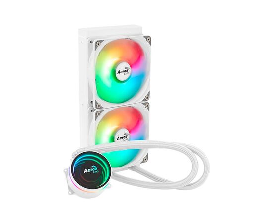 Система жидкостного охлаждения AeroCool Oasis L240 White (ACLA-OA24117.21), изображение 2 Система жидкостного охлаждения AeroCool Oasis L240 White (ACLA-OA24117.21), изображение 2