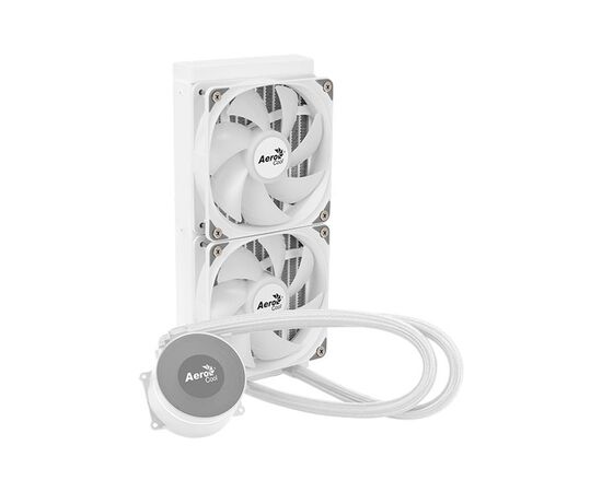 Система жидкостного охлаждения AeroCool Oasis L240 White (ACLA-OA24117.21), изображение 4 Система жидкостного охлаждения AeroCool Oasis L240 White (ACLA-OA24117.21), изображение 4