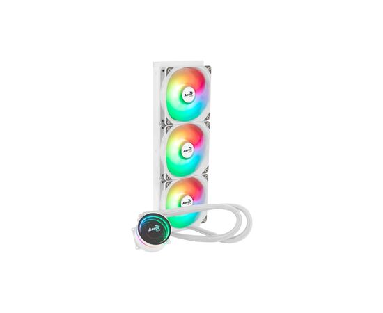 Система жидкостного охлаждения AeroCool Oasis L360 White (ACLA-OA36117.21), изображение 2 Система жидкостного охлаждения AeroCool Oasis L360 White (ACLA-OA36117.21), изображение 2